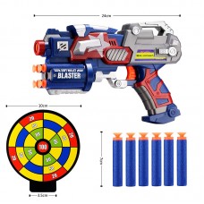 SIX VANKA Big League Blaster Gun with Foam Darts and Dartboard.1